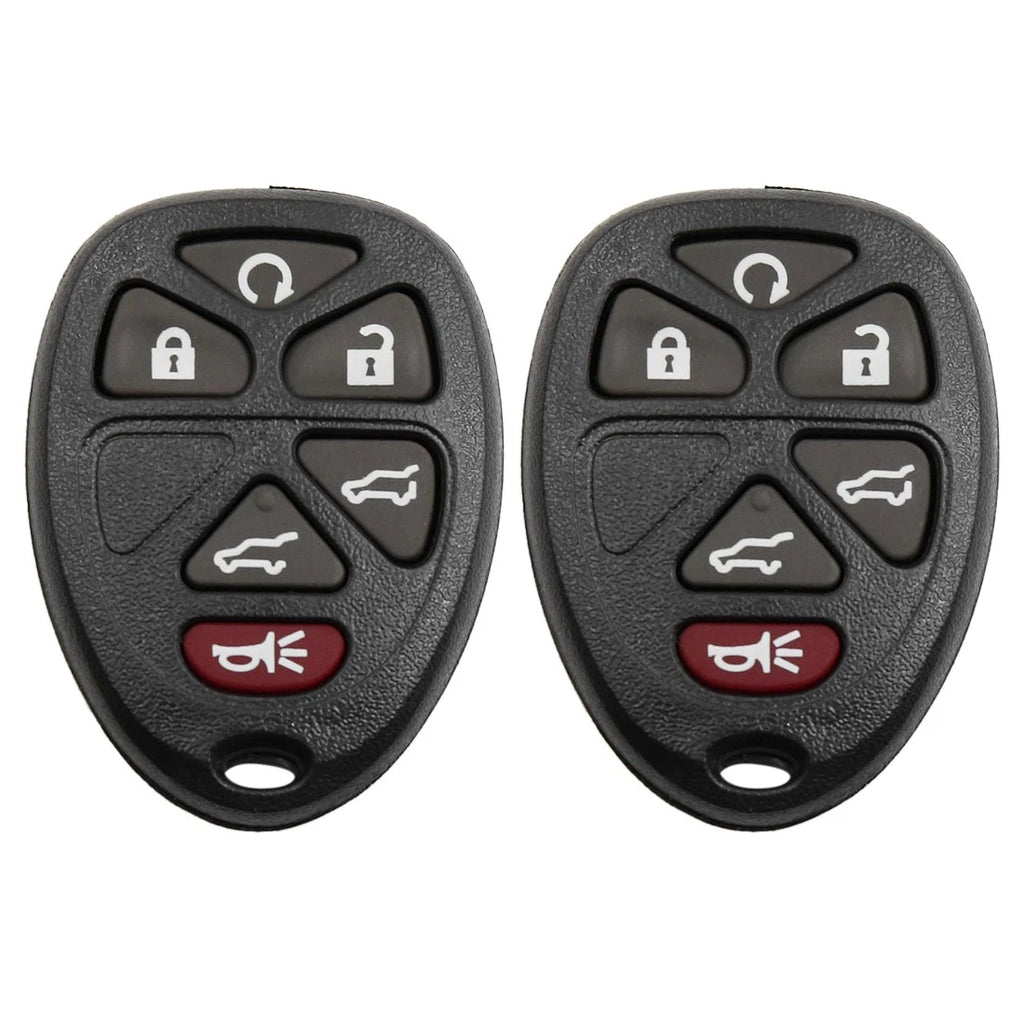 2 Key Fob Remote Shell Replacement for Chevrolet Tahoe (2007–2014)