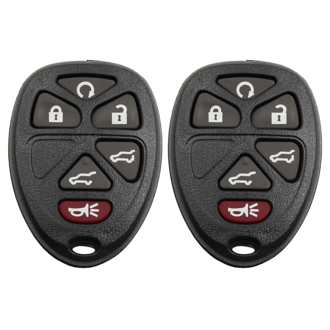 2 Key Fob Remote Shell Replacement for Chevrolet Tahoe (2007–2014)