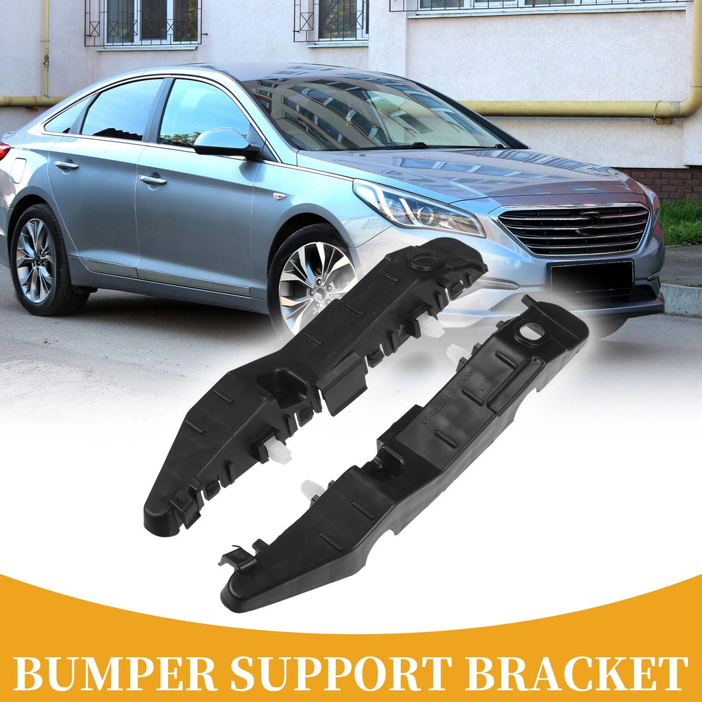 LH RH Side Front Bumper Support Bracket Set for Hyundai Sonata (2015–2017)