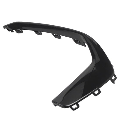 Front Bumper Side Molding Trim Glossy Black for Audi A6 C8 S6 (2019–2024)