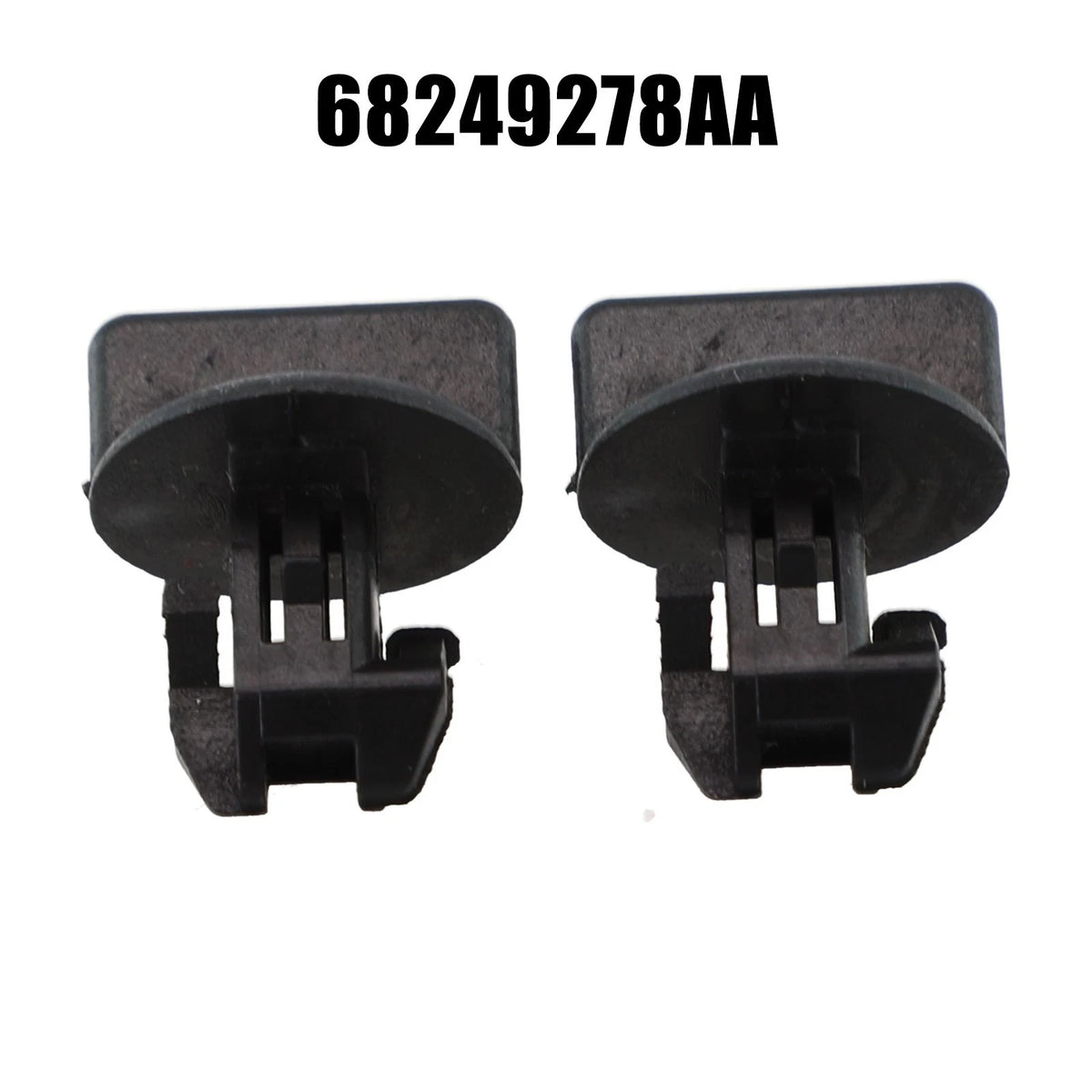 2X Cover Nuts Bumper Hitch for Car Accessories