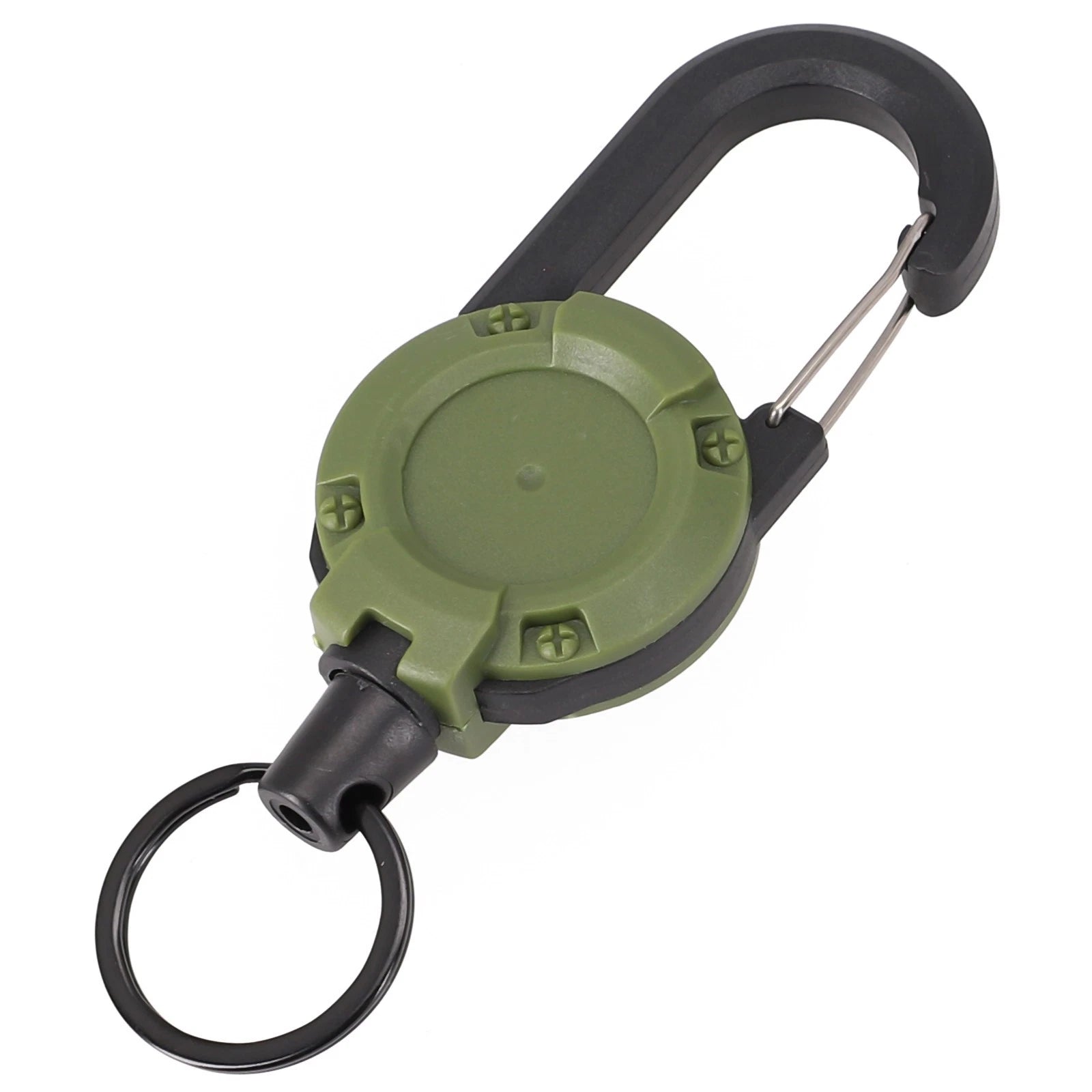 Multitool Carabiner Keychain for Universal Use (23 Retraction)