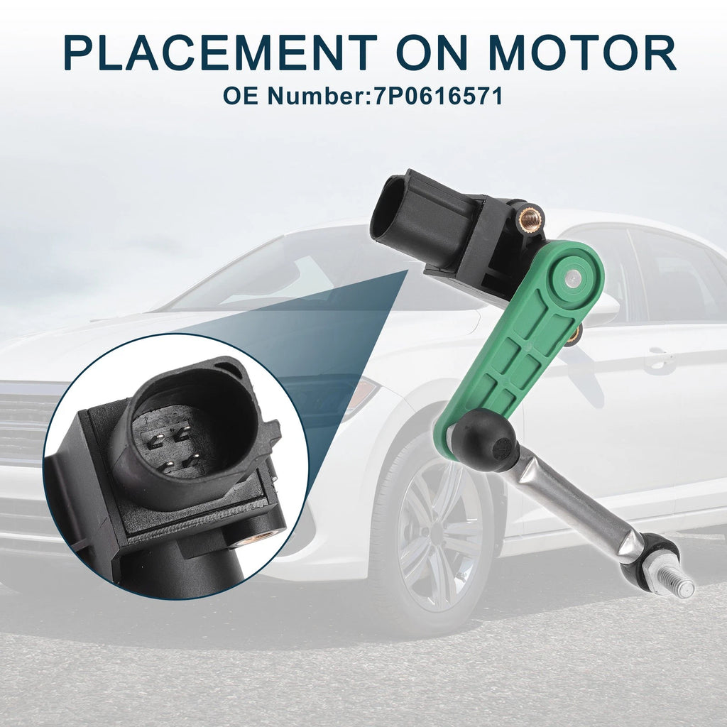 Ride Height Level Sensor Replacement for VW Touareg (2007–2018) Rear Metal