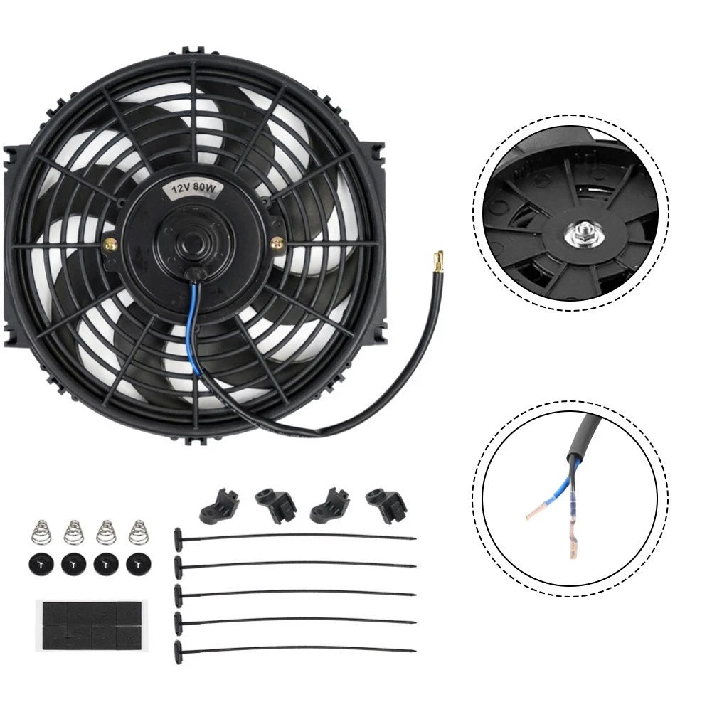 10 Inch Engine Radiator Fan 2000 RPM for Universal Applications