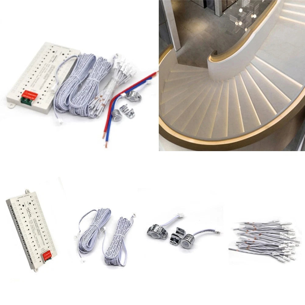 32-Channel LED Controller with Extension Cord for Automotive Use