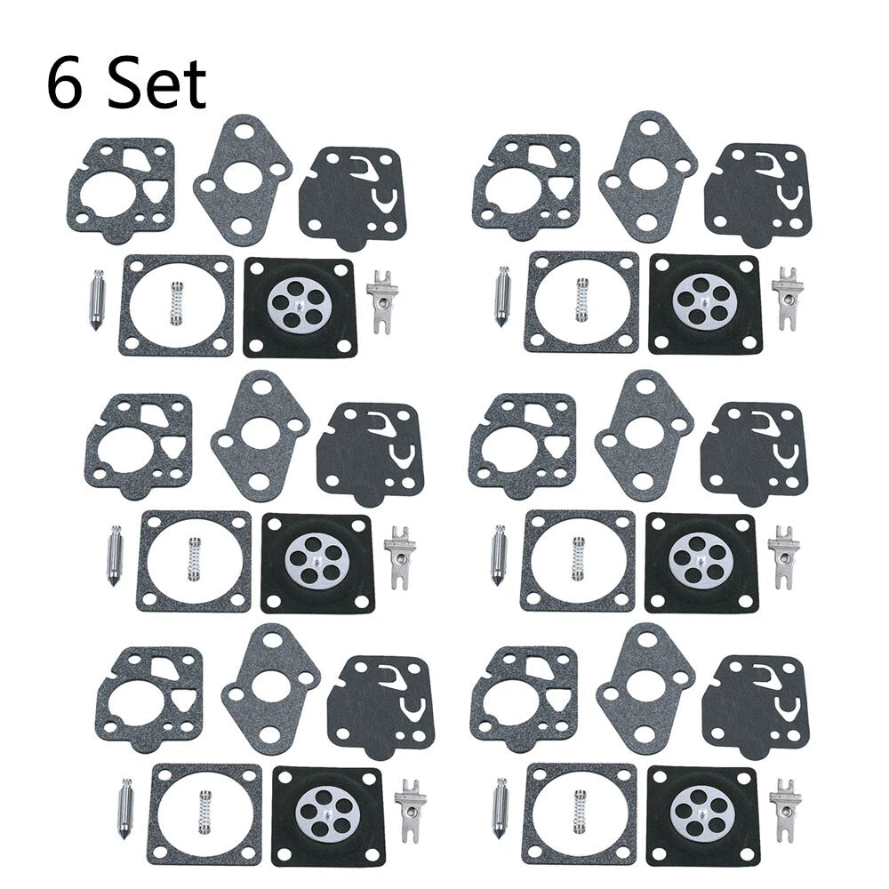 6X Carburetor Gasket Kit for Kawasaki TG20 TG24 TG25 TG33 TD24 TD25 TD33