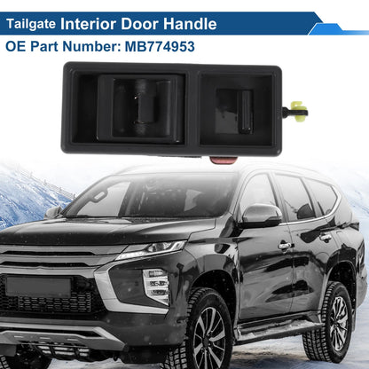 Tailgate Interior Door Handle for Mitsubishi Pajero (1990–2000) No.MB774953 Black