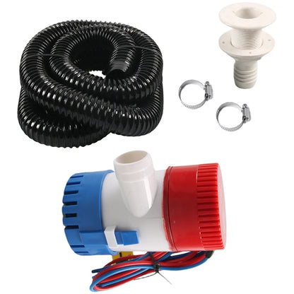 12V Marine Bilge Pump 1100 GPH for Quiet Reliable Operation