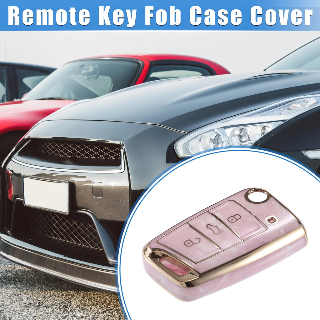 3 Button Remote Key Fob Case Cover Protector for Volkswagen Golf 7 (2014–2020)