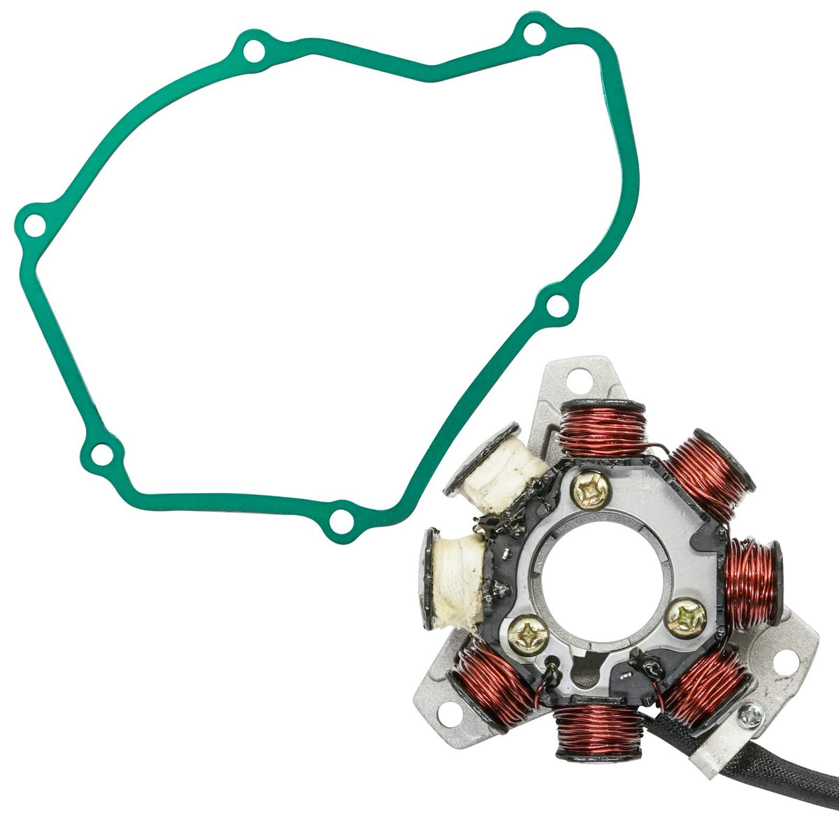Stator and Gasket Replacement for Honda ATC250R (1985–1986)