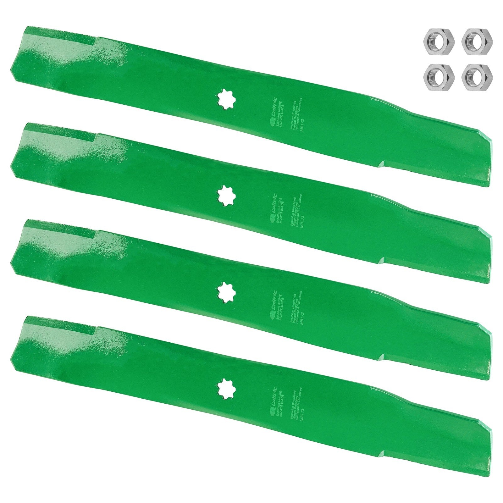 Deck Blade and Nut 42 Inch for John Deere GX21694 (2007–2016)