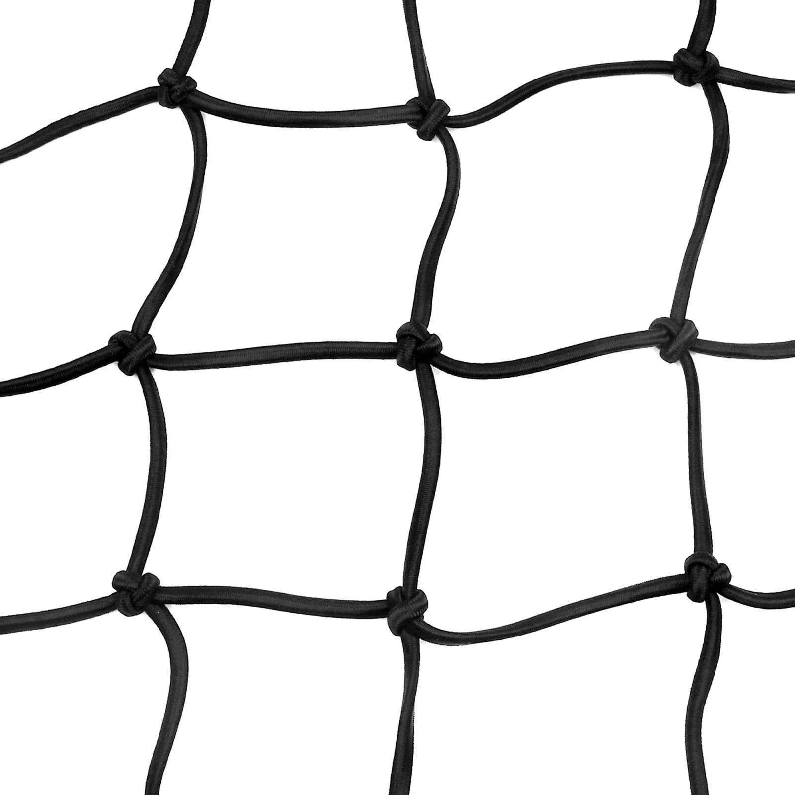 Cargo Luggage Storage Mesh Bungee Net 13x13 Black for Bike Bicycle (—)