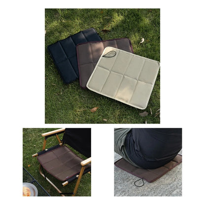 Water Resistant Folding Seat Cushion for Outdoor Use