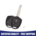 Blank Key Fob Case 3-Button Replacement for Mitsubishi Lancer (2008–2016)