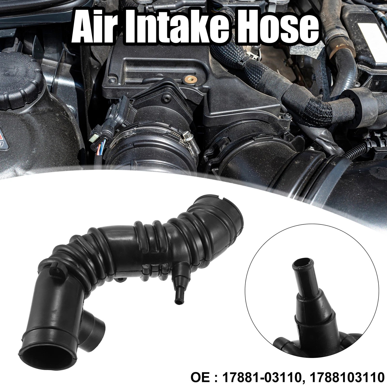 Engine Air Intake Hose Pipe Tube Replacement for Toyota Camry (2012–2017)