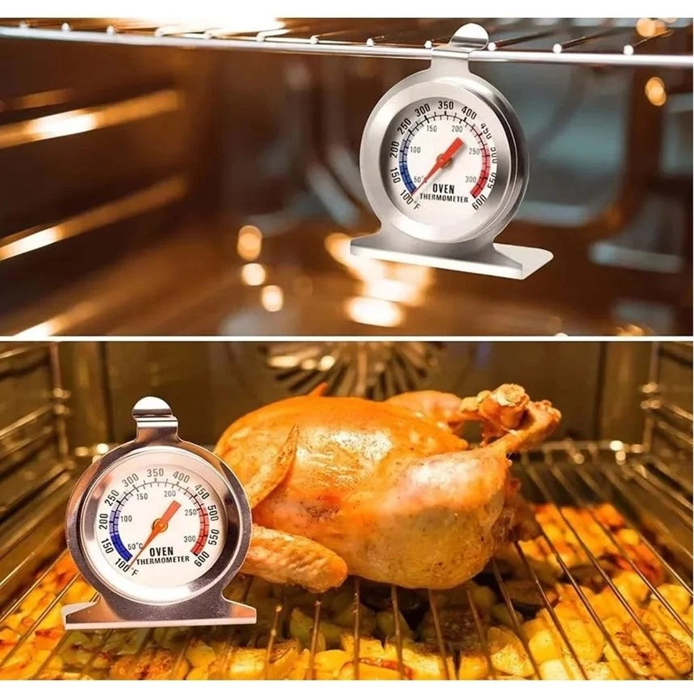 Stainless Steel Oven Thermometer for Roasting Chicken Beef Pork Turkey