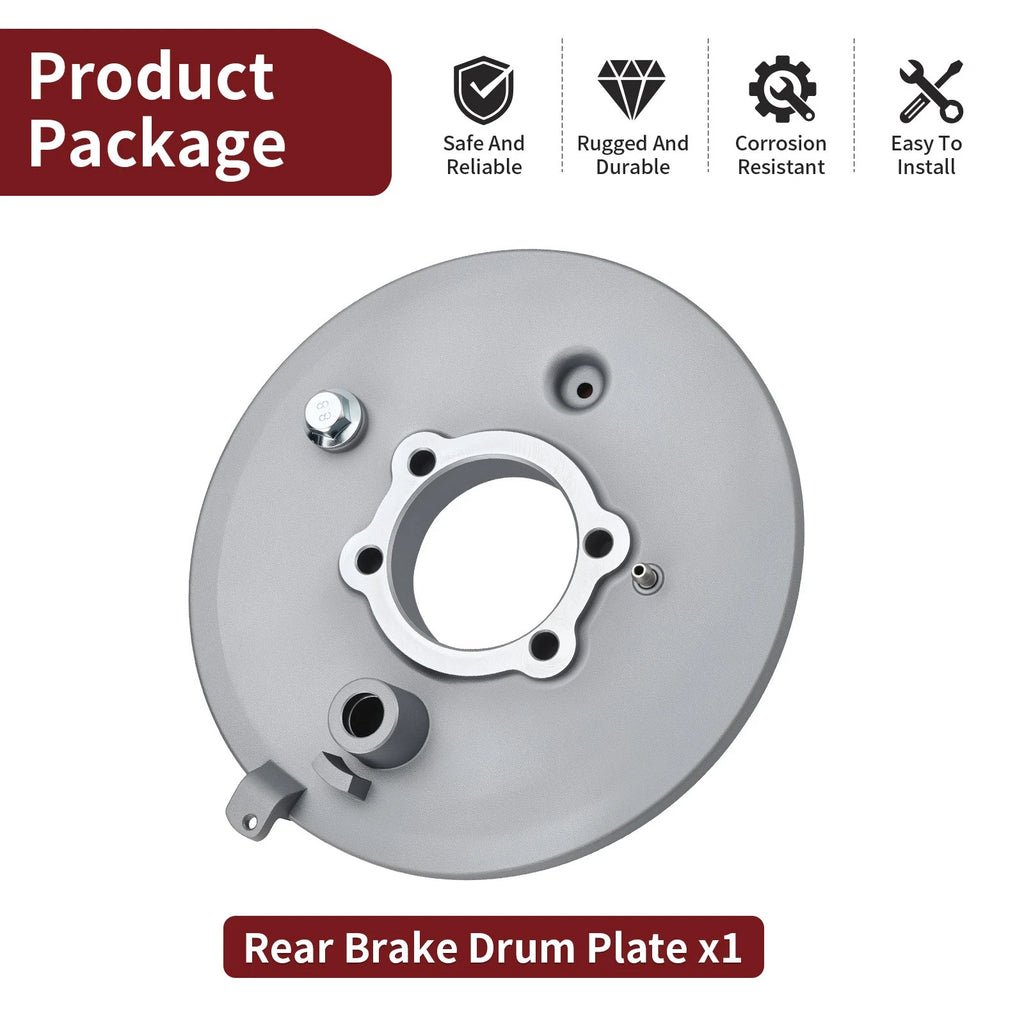 Rear Brake Drum Plate for Yamaha Kodiak 400 YFM400 4x4 (1993–1999) 4SH-25321-00-00