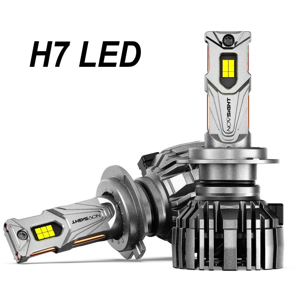 2pc H7 LED Headlight Bulb Conversion Kit for