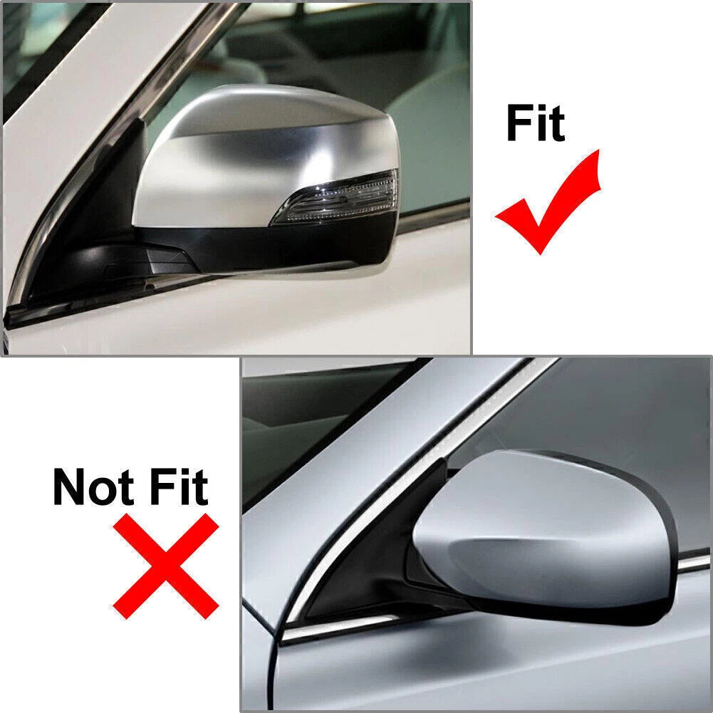 ABS Plastic Front Left Side Mirror Lower Cover for Subaru Forester (2014–2018)