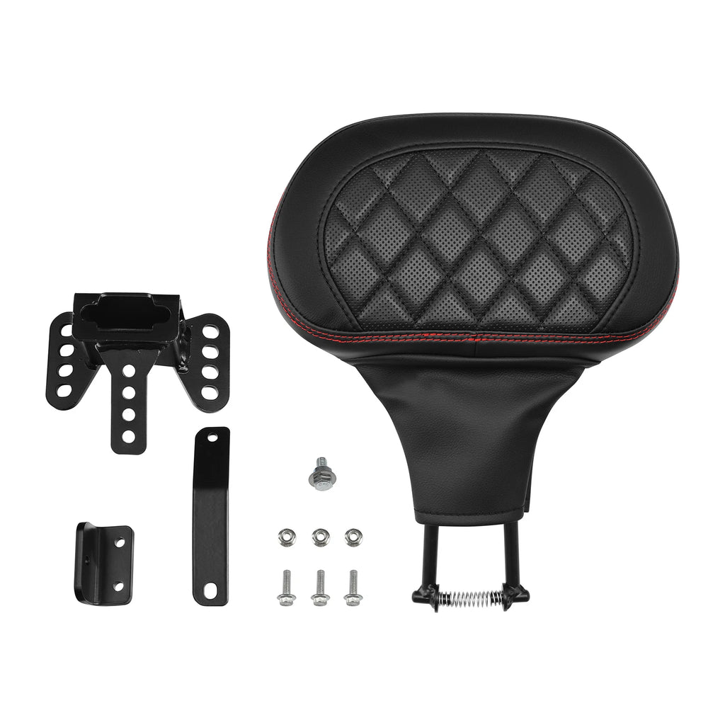 Front Driver Backrest with Mounting Kit for Harley Electra Glide (2009–Present)