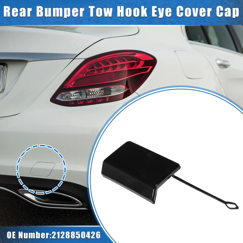 Rear Tow Hook Eye Hole Cap Replacement for Mercedes-Benz E550 (2010–2013)