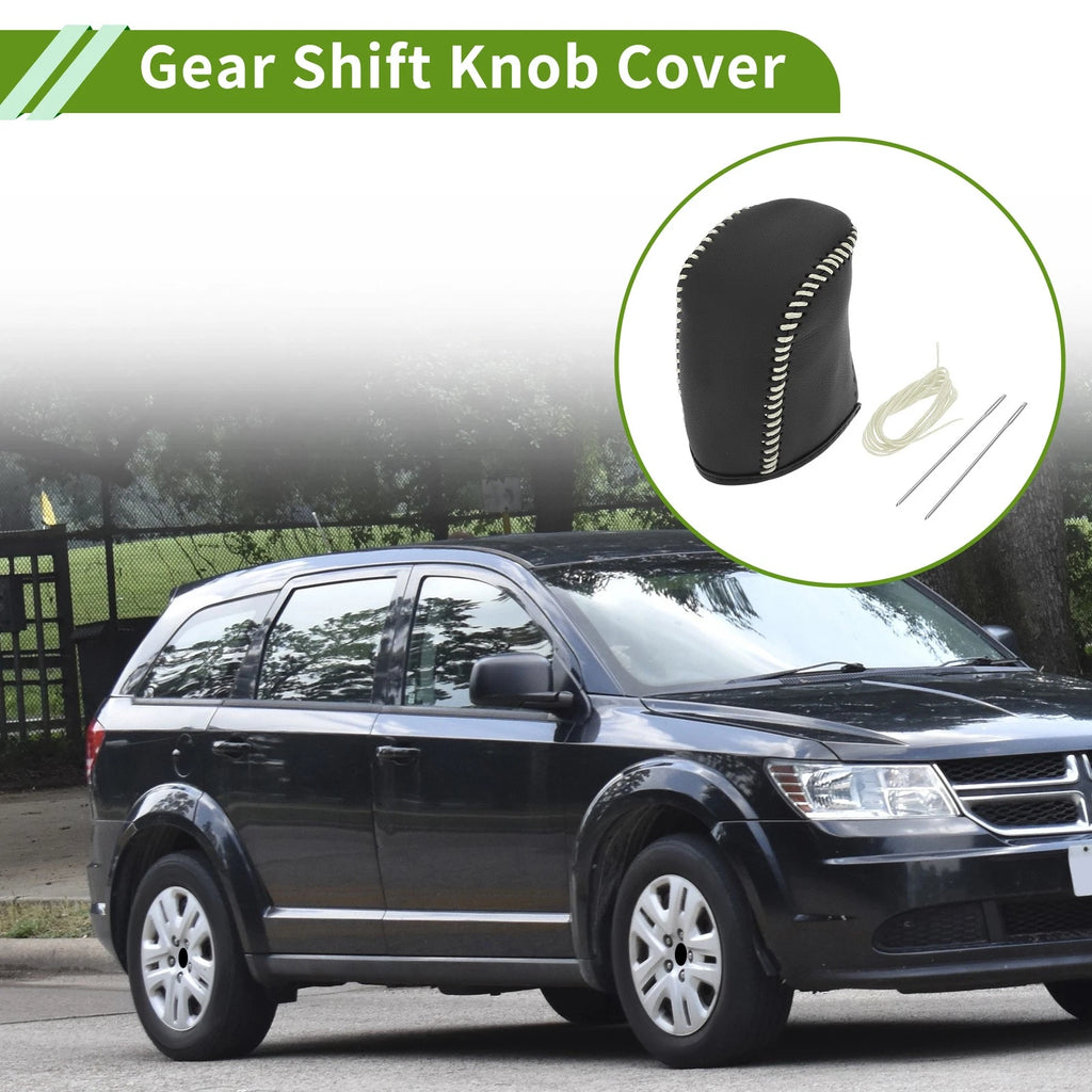 Gear Shift Knob Cover Replacement for Dodge Journey (2011–2020) Beige