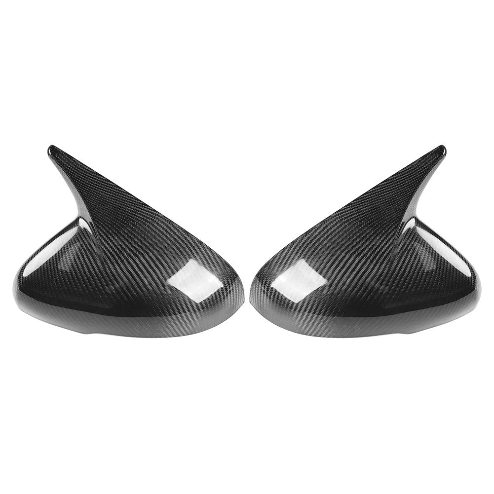 Carbon Fiber Side Door Mirror Cover Cap for Kia Stinger (2017–2024)
