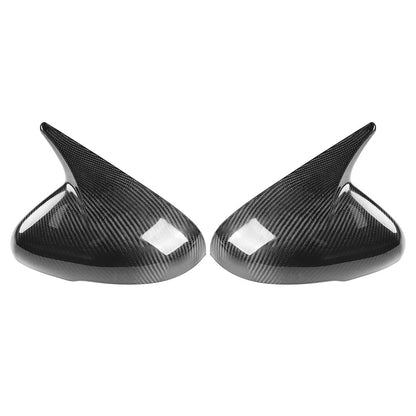 Carbon Fiber Side Door Mirror Cover Cap for Kia Stinger (2017–2024)