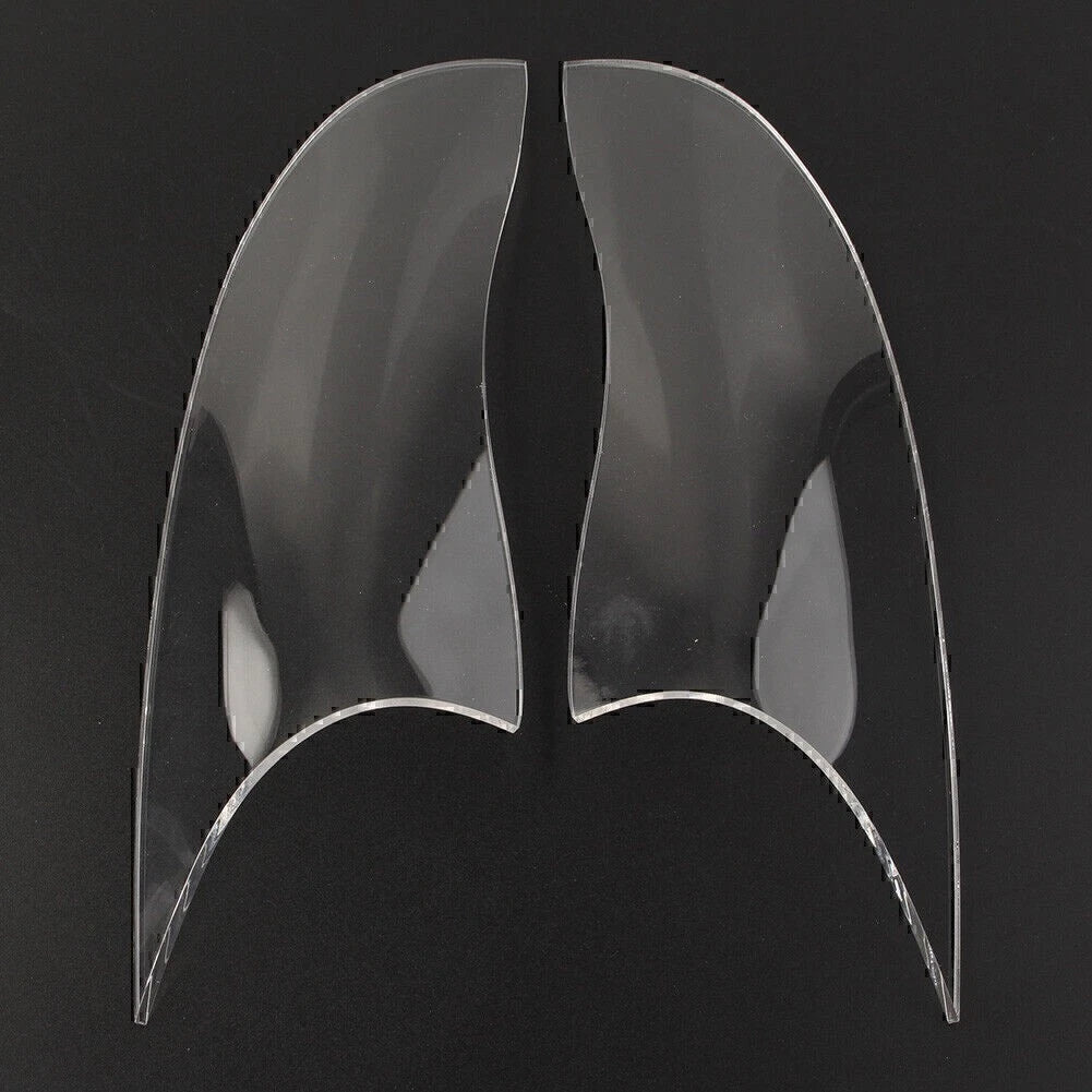 1 Pair Front Headlight Guard Lens Cover for Kawasaki ZX-10R (2006–2018)