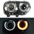 Right Headlight for Dodge Challenger (2015–2018) Halogen Clear