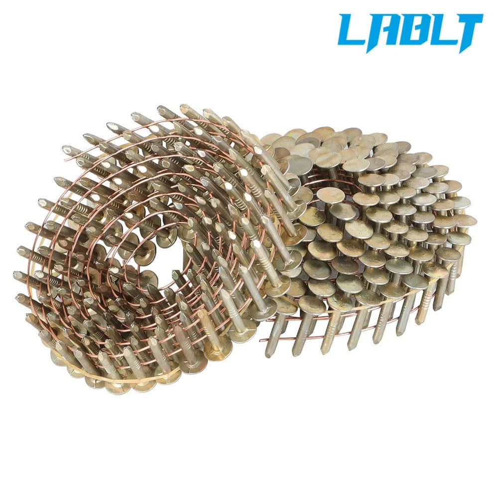 Coil Roofing Nails 15 Degree for LABLT (7200×7/8"×0.12")