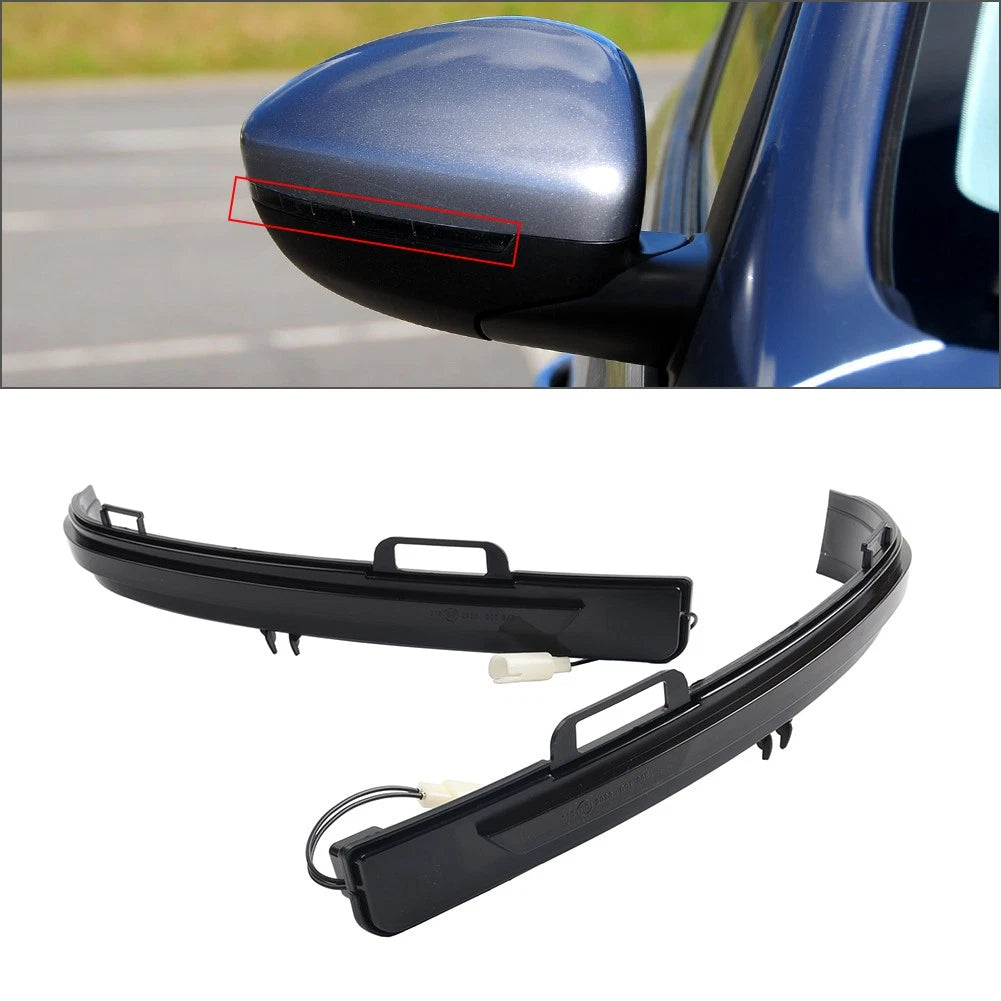 Side View Mirror Turn Signal Light For Peugeot 308 2013-2019