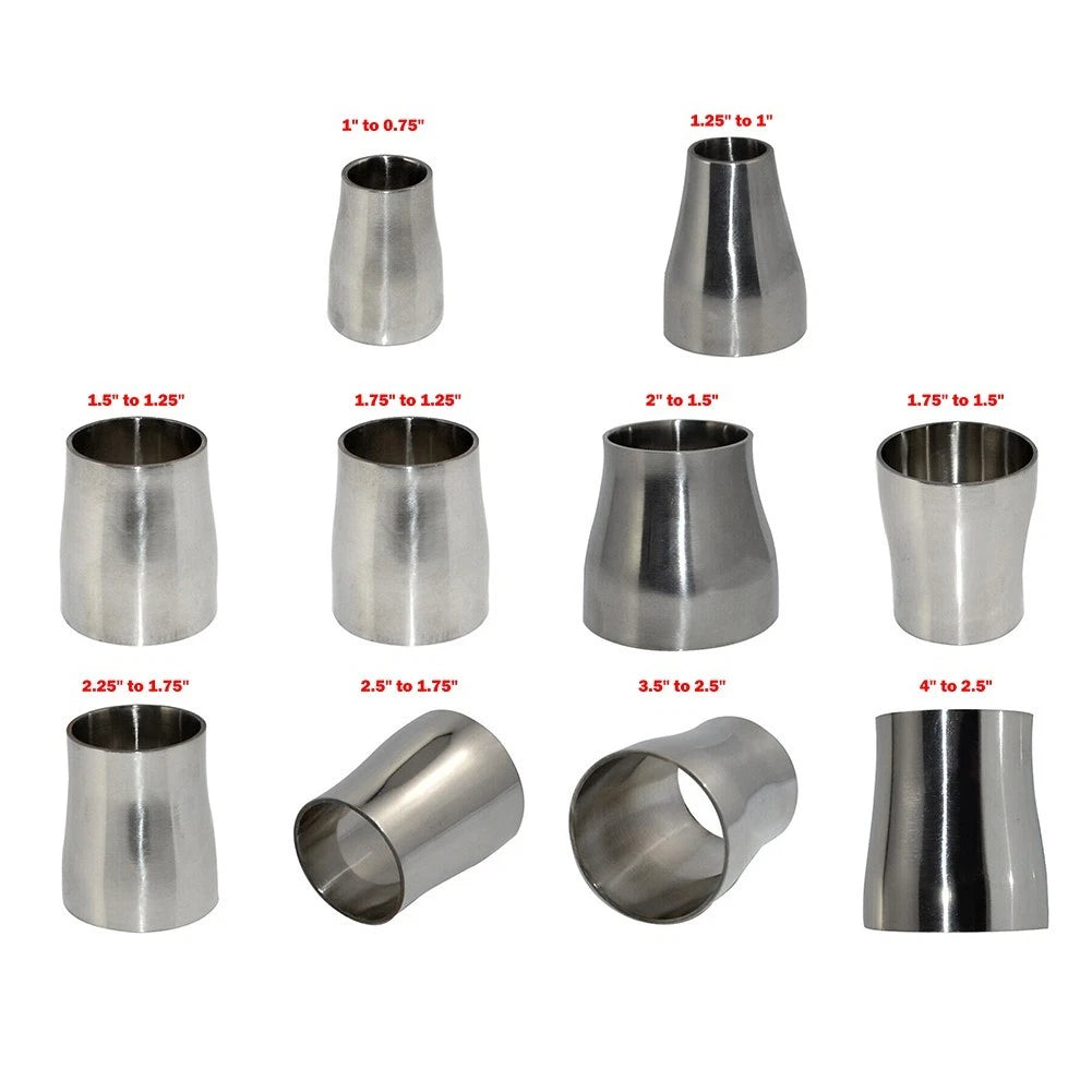 Welded Reducer 316 Adapter for Sanitary Fittings (Sanitary Grade)