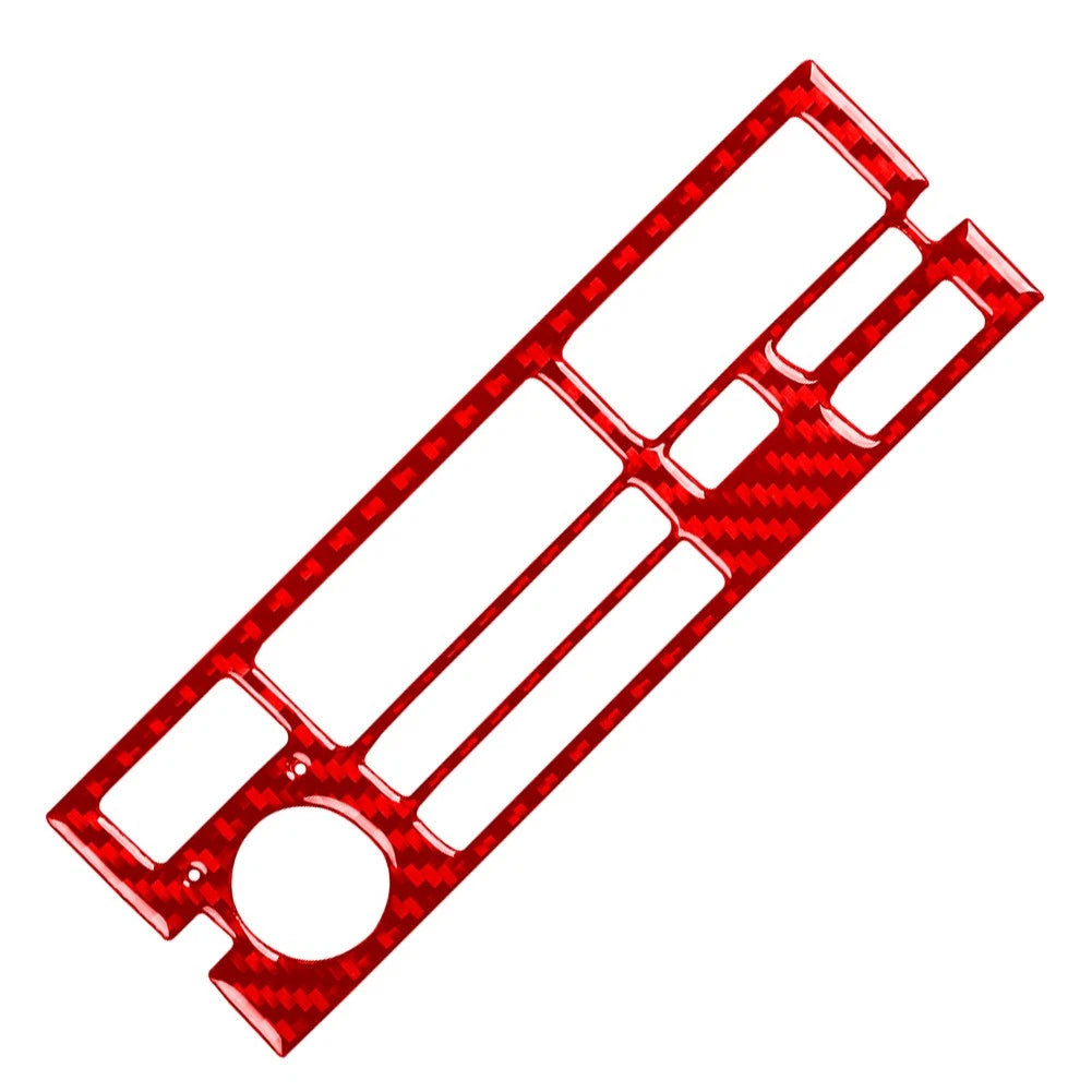 Radio CD Panel Cover Trim for BMW 3 Series E36 (1994–1996) Carbon Fiber Red