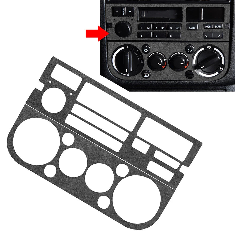 Radio AC Climate Control Panel Cover Trim for BMW 3 Series E36 (1994–1996)