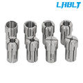 8Pcs Double Angle Collet Set for CNC Chuck (1/8" - 9/16" × 1/16)