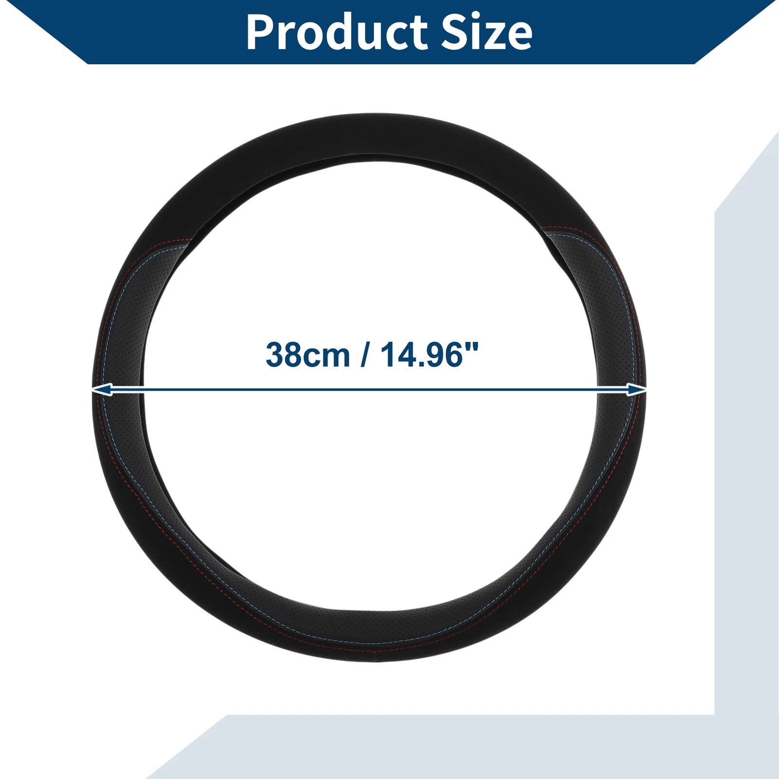 Steering Wheel Cover for Car 14.96"