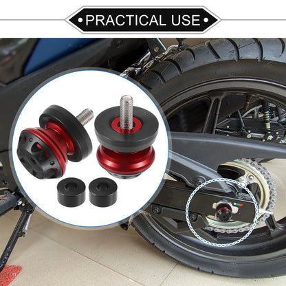 Motorbike Swingarm Spools CNC 8mm Pair for Universal (2000–2025)