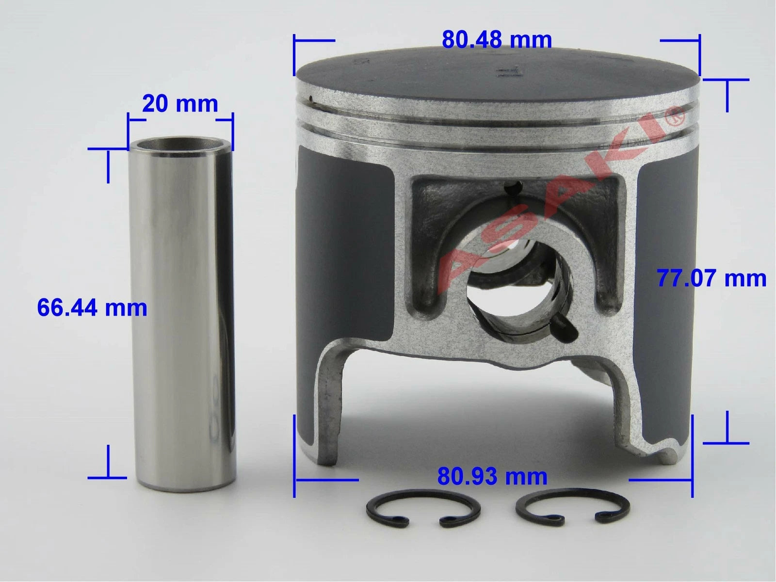 Piston Kit for Yamaha 700 (STD 62T-11631-00)
