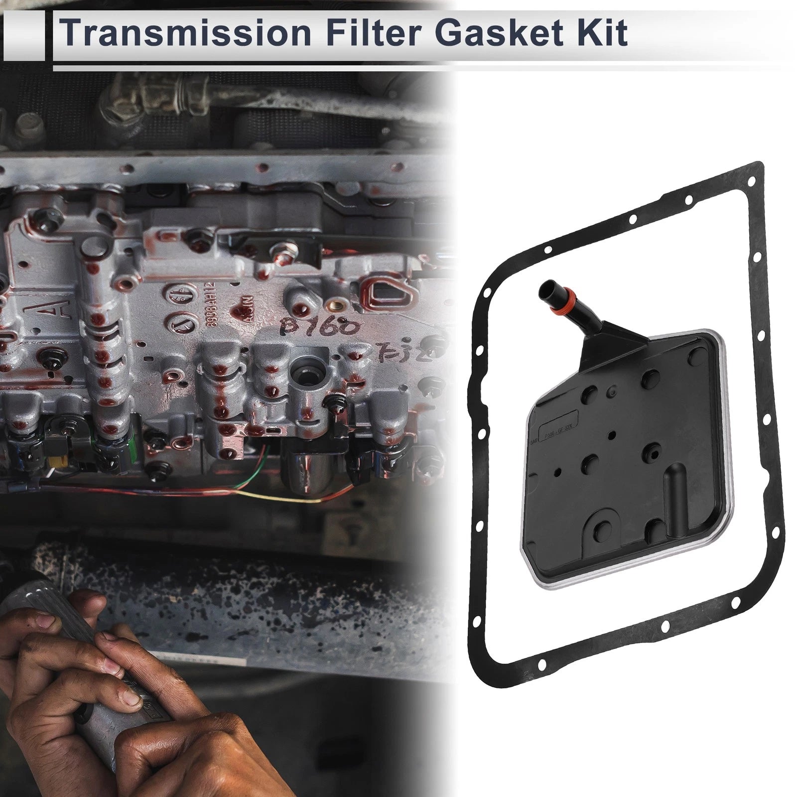TH700-R4 Transmission Filter Gasket Kit Replacement for Chevrolet Blazer (1982–1992)
