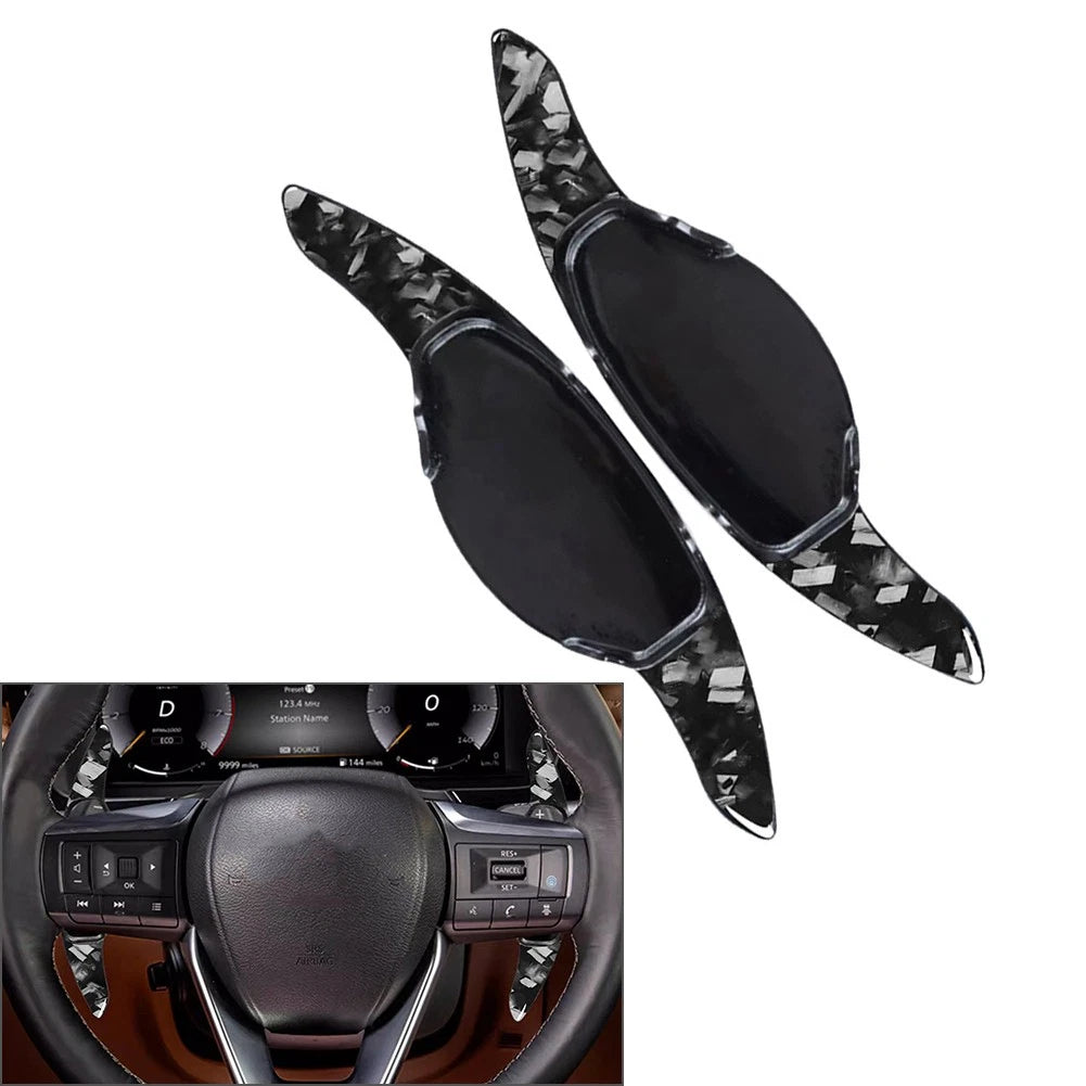 Steering Wheel Shift Paddle Extensions for Nissan Infiniti Mitsubishi (2010–2023)
