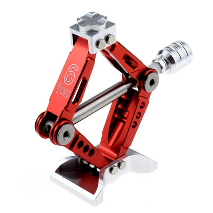 Adjustable Aluminum Alloy Scissor Jack Tool for Axial SCX10 (1/10 RC Car)