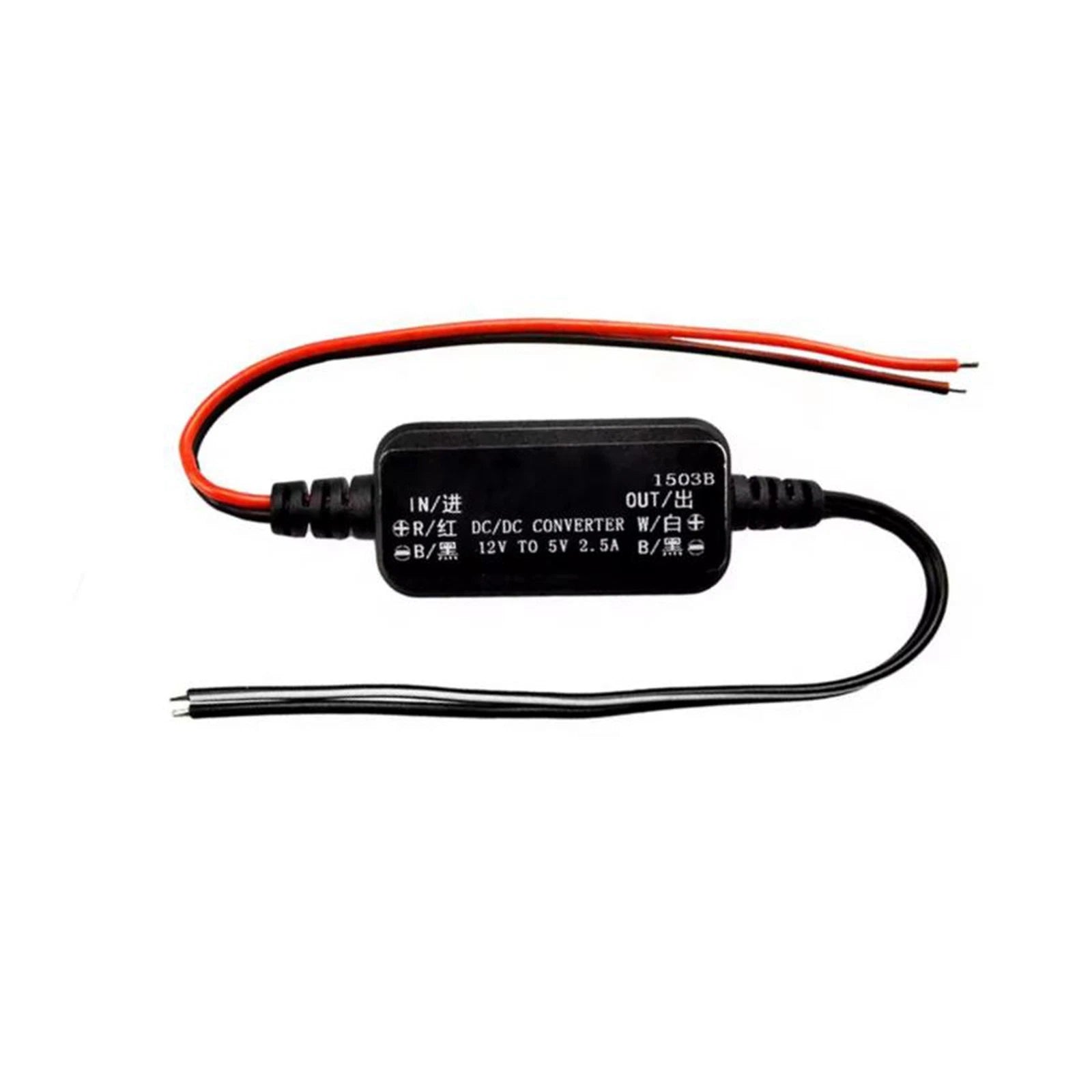 Power Supply Module DC Voltage Reducer 12V to 5V 2.5A Waterproof