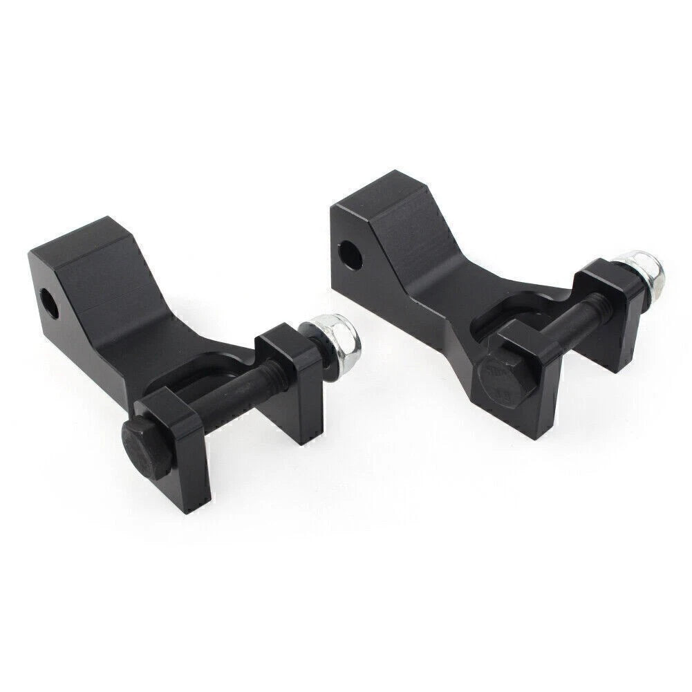 2X Front Lowering Kit Aluminum Black for Yamaha Raptor 700 350 660 700R (2001–2023)