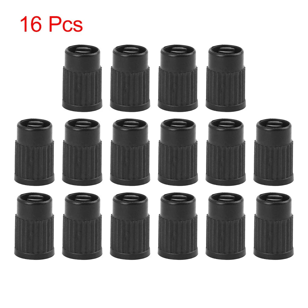 16pcs Universal Tire Valve Stem Caps Replacement for Motorcycle Bike Car