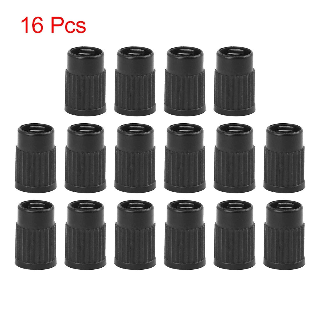 16pcs Universal Tire Valve Stem Caps Replacement for Motorcycle Bike Car