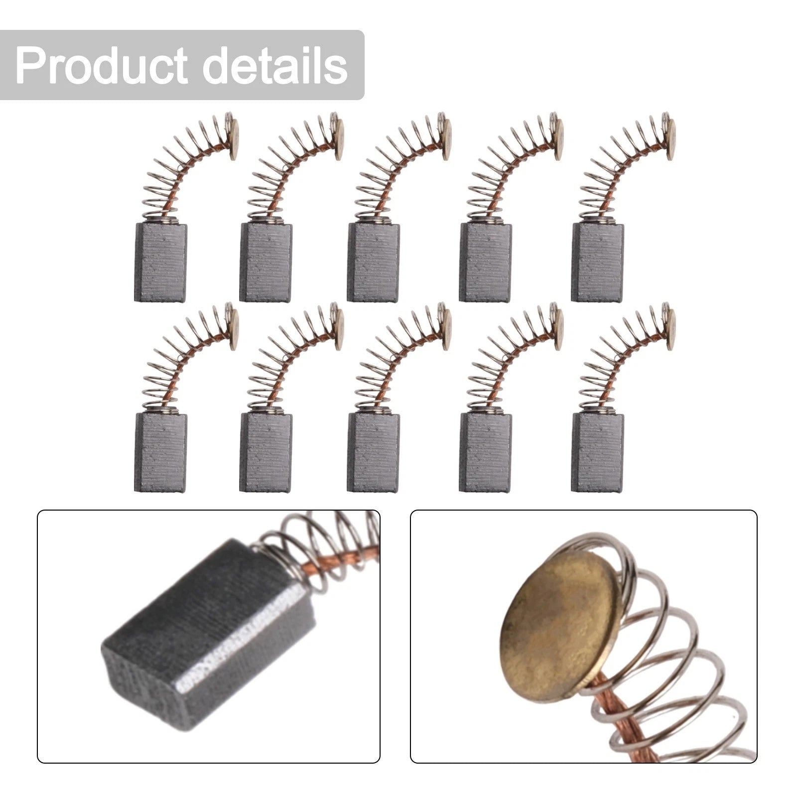 Replacement Brushes for Electric Motors (Wear Resistant)