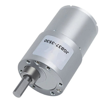 24V DC Gear Motor JGB37 3530 107RPM Reversible for Automotive Applications
