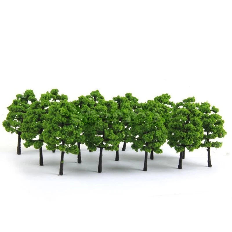 20pcs Model Trees for HO Scale Diorama (2020)