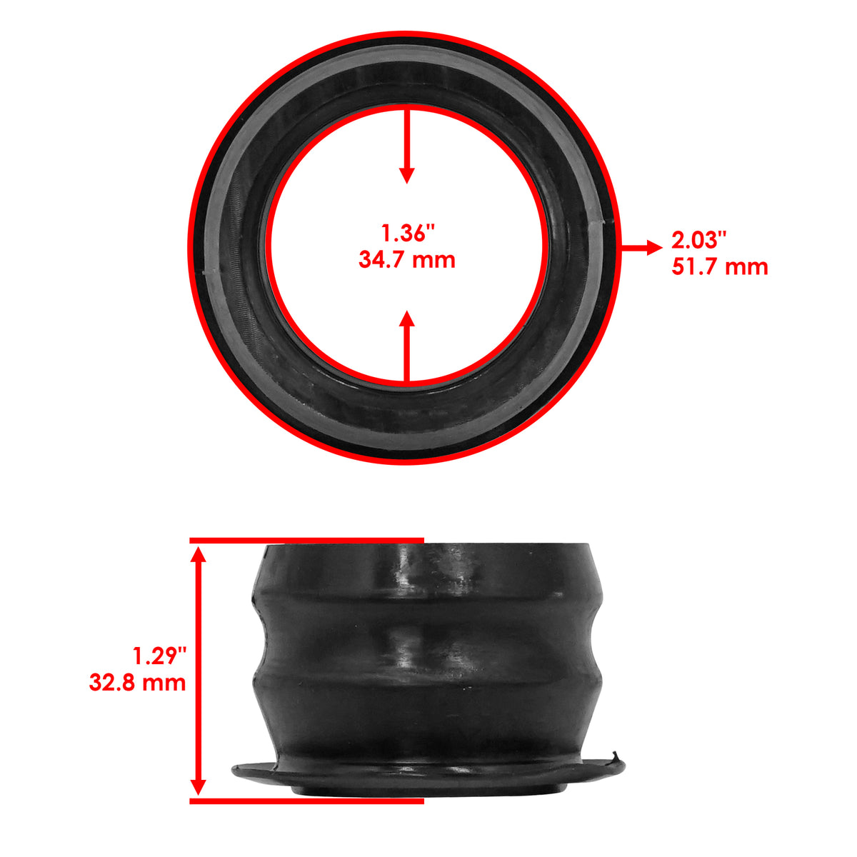 Steering Shaft Bushing Replacement for Honda Foreman Rubicon TRX500 2005–2014